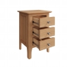Mia Bedroom Small Bedside Cabinet - 3 Drawers