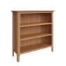 Mia Dining Small Wide Bookcase - 2 Shelves