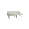 Rosario 2.2m Dining Bench with Back