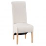 Tilly Pair of Scroll Back Dining Chairs