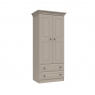 Fairway Furniture Halley 2 Door - 2 Drawer Combi Wardrobe - 1 Rail - 1 Shelf
