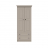 Fairway Furniture Halley 2 Door - 2 Drawer Combi Wardrobe - 1 Rail - 1 Shelf