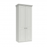 Halley 2 Door Wardrobe - 1 Rail - 1 Shelf