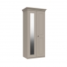 Fairway Furniture Halley 2 Door Wardrobe with Mirror - 1 Rail - 1 Shelf