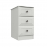 Halley 3 Drawer Bedside Chest