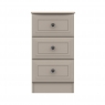 Halley 3 Drawer Bedside Chest