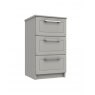 Leia 3 Drawer Bedside Chest