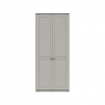 Shadow 2 Door Wardrobe - 1 Rail - 1 Shelf