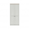 Shadow 2 Door Wardrobe - 1 Rail - 1 Shelf