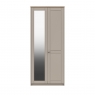 Fairway Furniture Shadow 2 Door Wardrobe with Mirror - 1 Rail - 1 Shelf