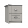 Shadow 2 Drawer Bedside Chest