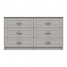 Shadow 3 Drawer Double Chest