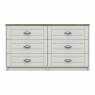 Shadow 3 Drawer Double Chest