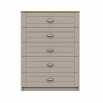 Shadow 5 Drawer Chest