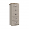 Fairway Furniture Shadow 5 Drawer Tallboy