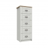 Fairway Furniture Shadow 5 Drawer Tallboy