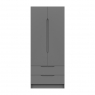 Skylar 2 Door - 2 Drawer Combi Wardrobe