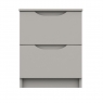 Fairway Furniture Skylar 2 Drawer Bedside Chest