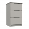 Fairway Furniture Skylar 3 Drawer Bedside Chest
