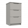 Skylar 3 Drawer Bedside Chest