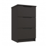 Fairway Furniture Skylar 3 Drawer Bedside Chest