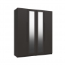 Fairway Furniture Skylar 4 Door Wardrobe with 2 Mirrors