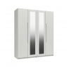 Fairway Furniture Skylar 4 Door Wardrobe with 2 Mirrors