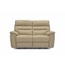 Feels Like Home Edison 2 Seater Double Power Recliner Sofa with Adjustable Headrests and USB