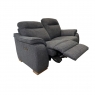 Feels Like Home Lulu 2.5 Seater Double Power Recliner Sofa with Adjustable Headrests and USB