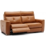 Feels Like Home Stefan 2 Seater Double Power Recliner Sofa with Adjustable Headrests and USB