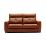 Feels Like Home Stefan 2 Seater Double Power Recliner Sofa with Adjustable Headrests and USB