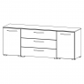 Aldono 6D84 2 Door - 3 Drawer Chest