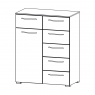 Aldono 6DB4 1 Door Left Hinge - 6 Drawer Chest