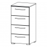 Aldono 6H43 4 Drawer Tall Chest