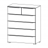 Fairway Furniture Aldono Deluxe 6DF2 6 Drawer Chest