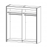 Fairway Furniture Imperial 4103 Gliding 2 Door Robe (Width 181cm)