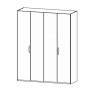 Fairway Furniture Kent 41C4 Hinged 4 Door Robe (Width 181cm)