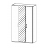 Fairway Furniture Kent 51D0 Hinged 3 Door-1 Mirror Robe (Width 136cm)