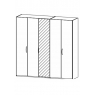 Fairway Furniture Kent 51D4 Hinged 5 Door-1 Mirror Robe (Width 226cm)