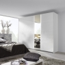 Fairway Furniture Miramar 5DSD Gliding 2 Door Robe-Colour Glass (Width 226cm)