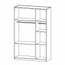 Fairway Furniture Morella OKL5 Hinged 3 Door - 2 Drawer Combi Robe