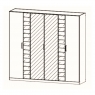 Fairway Furniture Terano 0T5N Hinged 6 Door Robe (Width 226cm)