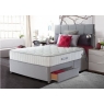 Genoa Pocket 1400 Latex 6'0 Platform Top Divan Set - Zip and Link Mattress
