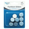 Fairway Furniture Floorgard Glides - 20mm Round - Pack of 8