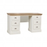 Coelo 850 Double Pedestal Dressing Table - 6 Drawers