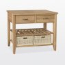 Windsor 32 Double Basket Console Table - 2 Drawers