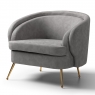 Fairway Furniture Brody Accent Chair - Space Grey Fabric