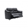 G Plan  Jackson 2 Seater Sofa - Double Manual Recliner Actions