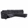 Jackson Chaise Corner Sofa Group - Single Power Recliner with USB Charging