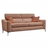 Maldon 3 Seater Static Sofa with Adjustable Headrest